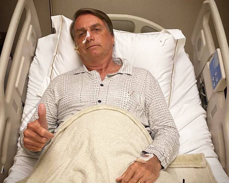 Hospitalizan nuevamente a Bolsonaro, presidente de Brasil