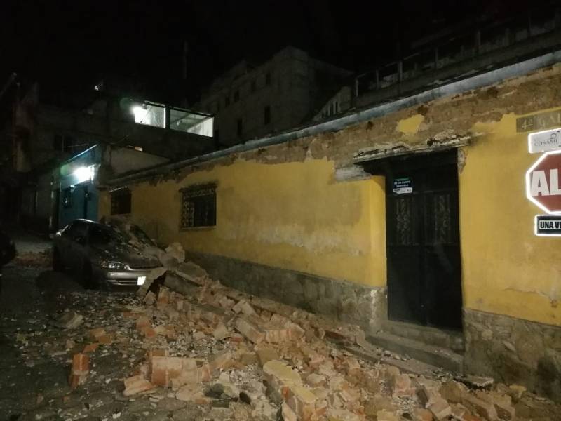 Sismo de magnitud 6.8 sacude Guatemala