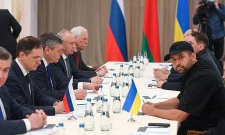 Primeras negociaciones entre Rusia y Ucrania