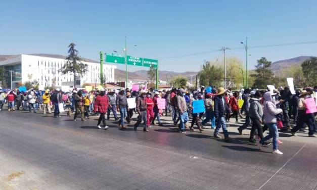 Manifestantes piden liberación de Cipriano N