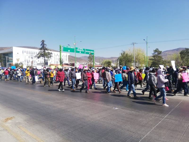 Manifestantes piden liberación de Cipriano N