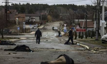 Ucrania denuncia masacre en Buche a manos del ejército ruso