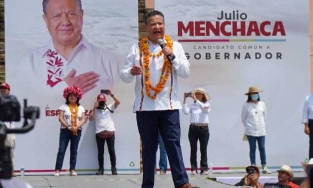 Menchaca inicia en Huejutla campaña por la transformación de Hidalgo