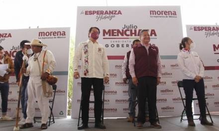 En Tezontepec y Tepeji, Menchaca ofrece un gobierno a la altura de las y los hidalguenses