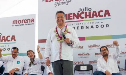 Julio Menchaca encabeza un proyecto de unidad y cercano a la gente