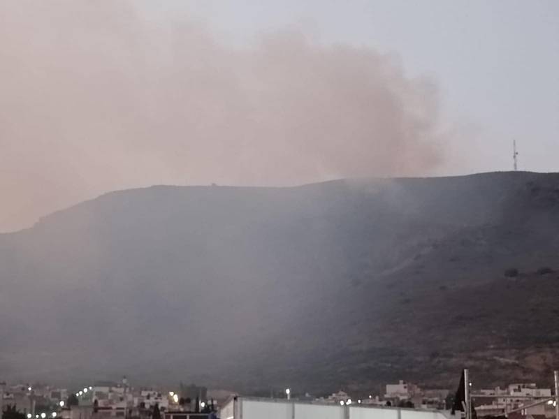 Controlan incendio en el cerro San Cristóbal