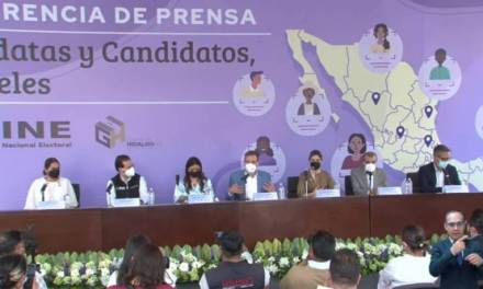 Desarollo de proceso electoral en Hidalgo va bien: INE