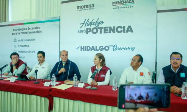 Equipo de Menchaca presentó propuestas de seguridad y economía