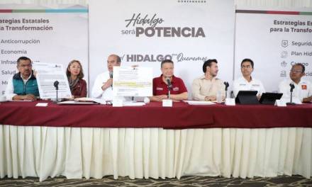 Hidalgo será potencia mediante 4 ejes rectores: Julio Menchaca