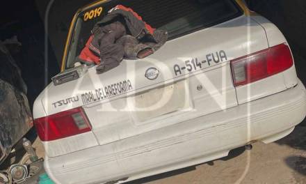 Policía de Pachuca recupera taxi robado durante la madrugada
