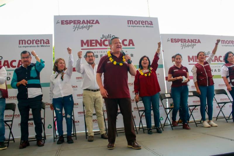 Julio Menchaca llama a cerrar con fuerza su campaña