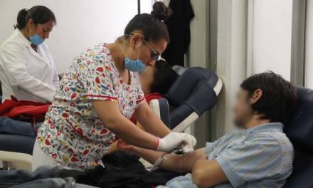Hay baja participación voluntaria en donación de sangre