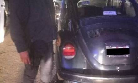 Policía municipal de Pachuca recupera vehículo robado