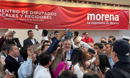 Marcelo Ebrard se lanza por la presidencia