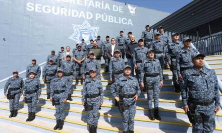 Integran a 717 cadetes a la Policía Estatal de Hidalgo