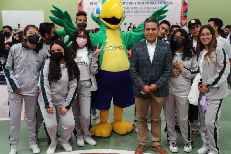 Destacan alumnos del Cobaeh en encuentro deportivo de nivel Medio Superior