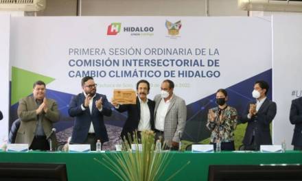 Presentan primer reporte de acción climática de Hidalgo
