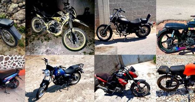 Recuperan 16 motocicletas con reporte de robo en Nopala