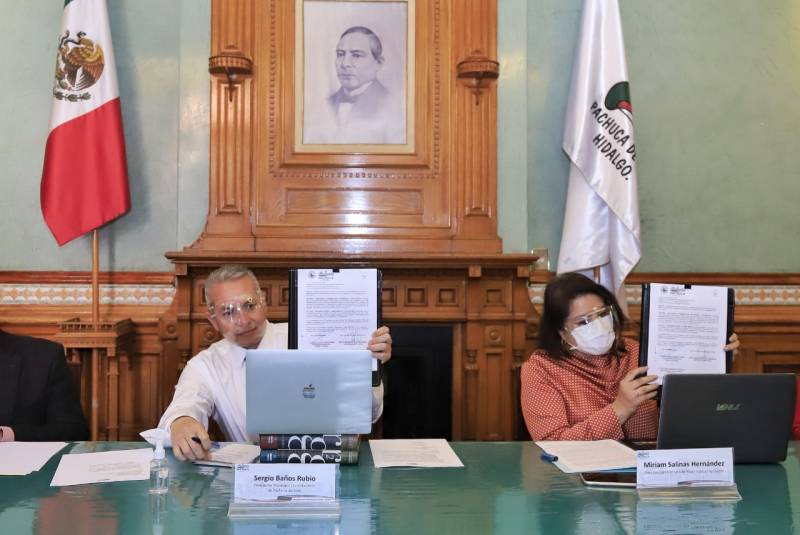 Gestiona presidencia de Pachuca becas con 67 instituciones educativas particulares