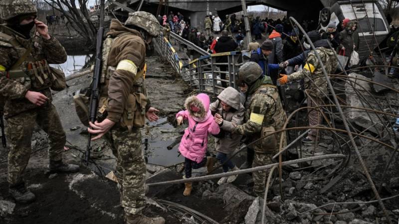 Hay casi mil niños muertos o heridos en Ucrania