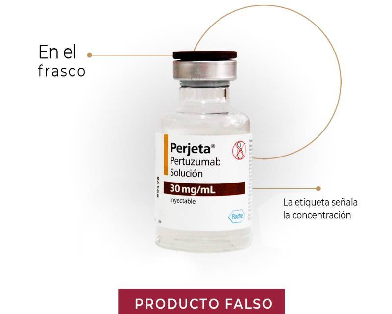 Cofepris advierte sobre medicamentos falsificados de Perjeta