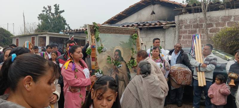 Preservan tradiciones en Acaxochitlán