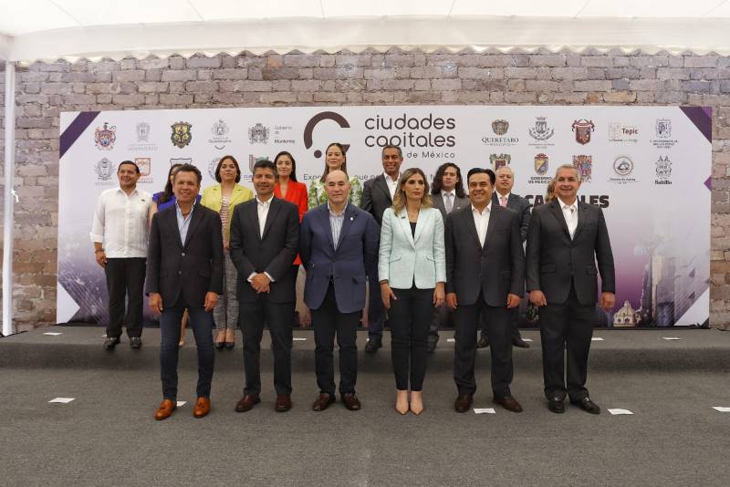Participa Sergio Baños en la Cuarta Reunión de Ciudades Capitales de México para fortalecer el turismo y la cultura