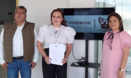 Erika Ortigoza se integra al gobierno de Hidalgo