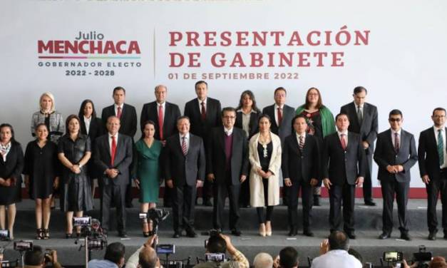 Presentan primer gabinete paritario en la historia de Hidalgo