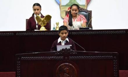 Habrá innovaciones en el Parlamento Infantil Hidalgo 2022