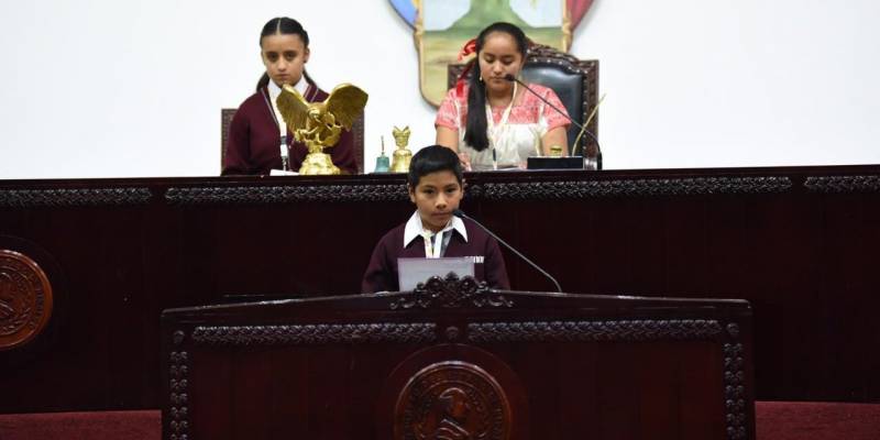 Habrá innovaciones en el Parlamento Infantil Hidalgo 2022