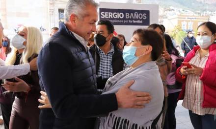 Sube aprobación de Sergio Baños, edil de Pachuca