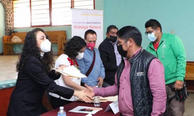 Instalan comité de vigilancia para proyectos de presupuesto participativo en Acaxochitlán