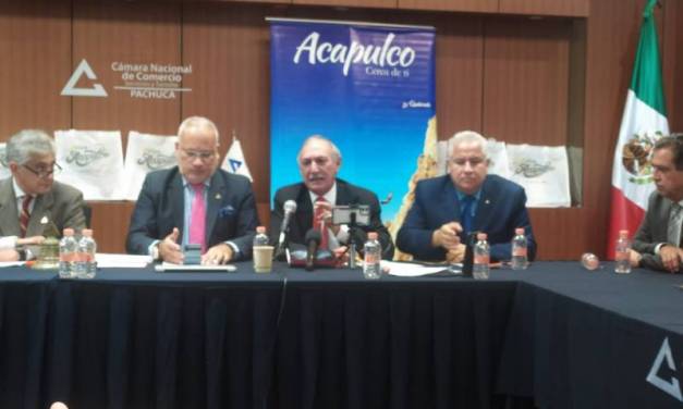 Canaco promueve a Acapulco como destino para hidalguenses