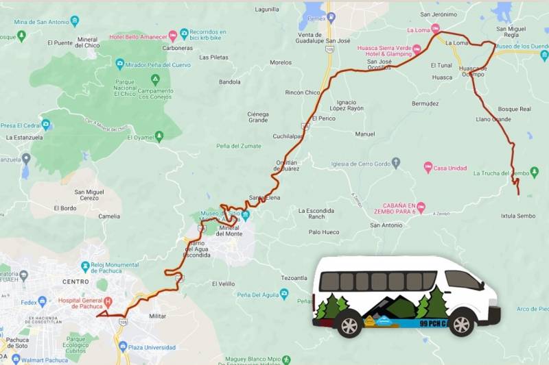 Ya opera nueva ruta de transporte público Pachuca- Zembo