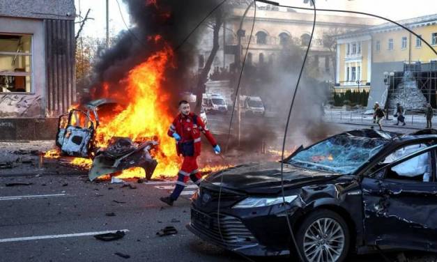 Rusia bombardea Kiev y otras ciudades de Ucrania