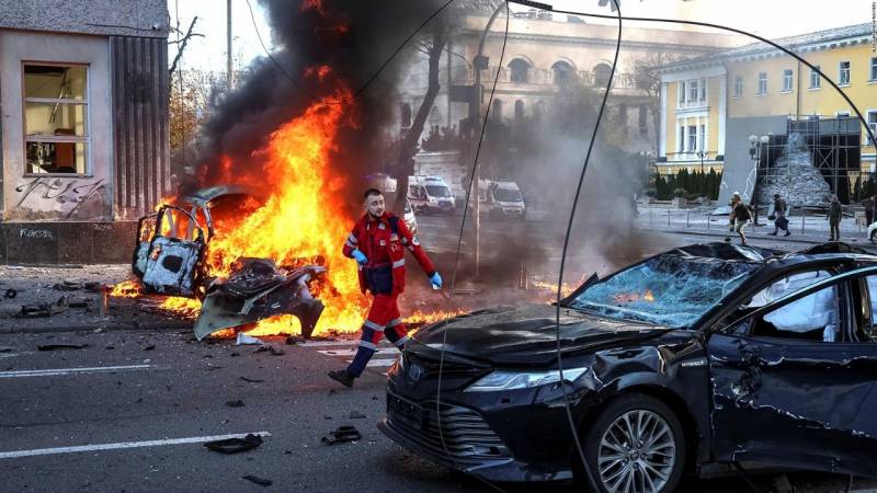 Rusia bombardea Kiev y otras ciudades de Ucrania