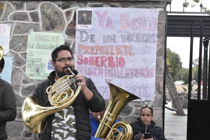 Piden la destitución del director de la Banda Sinfónica del Estado de Hidalgo