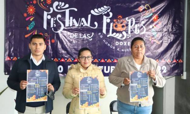 Listo el Festival de las Flores en Tlaxcoapan