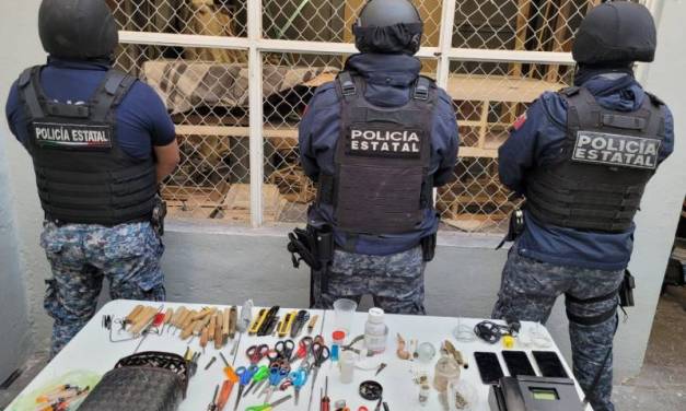 Drogas, armas, celulares y otros artículos prohibidos fueron hallados en 4 Ceresos