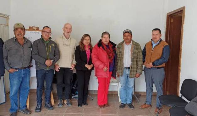 Asesoran expertos de Alemania y Francia a agrícolas de Metepec