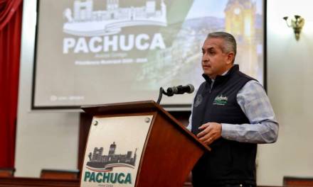 Mantiene presidencia de Pachuca acciones de mejora urbana