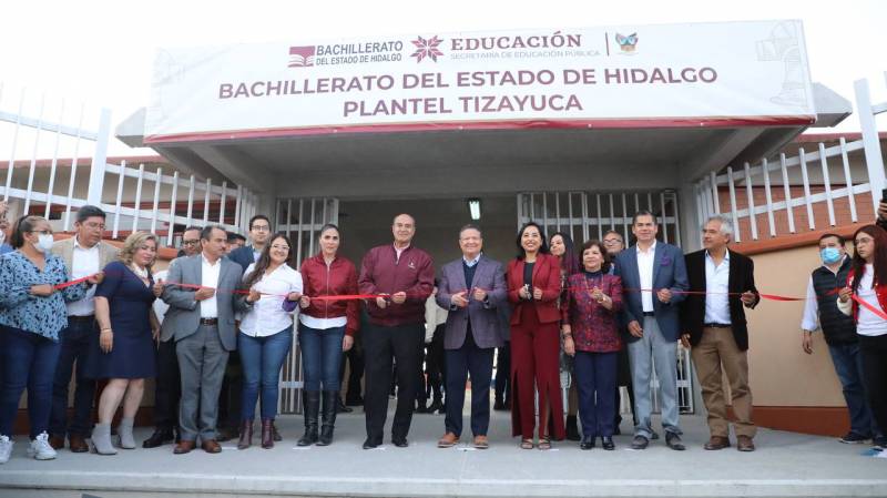 Inaugura Julio Menchaca plantel de bachillerato en Tizayuca