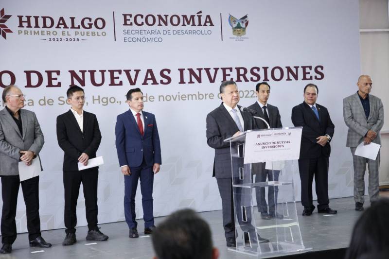 Anuncia Julio Menchaca inversiones por más de 10 mil mdp