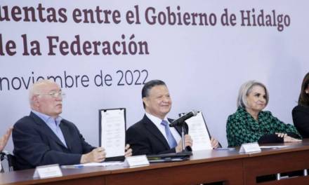 Firma Hidalgo pacto con la Auditoría Superior de la Federación