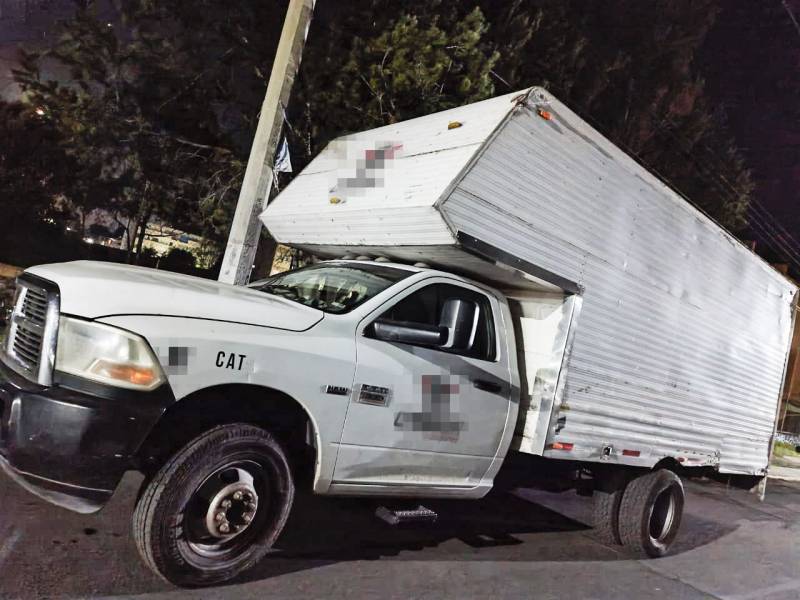 Recupera SSPH camioneta de carga robada