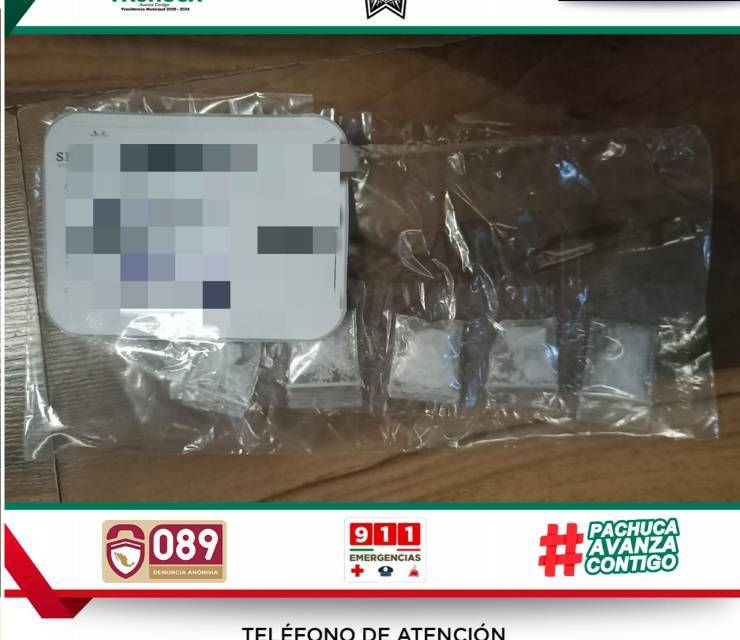 Policía de Pachuca detiene a mujer por presunto narcomenudeo
