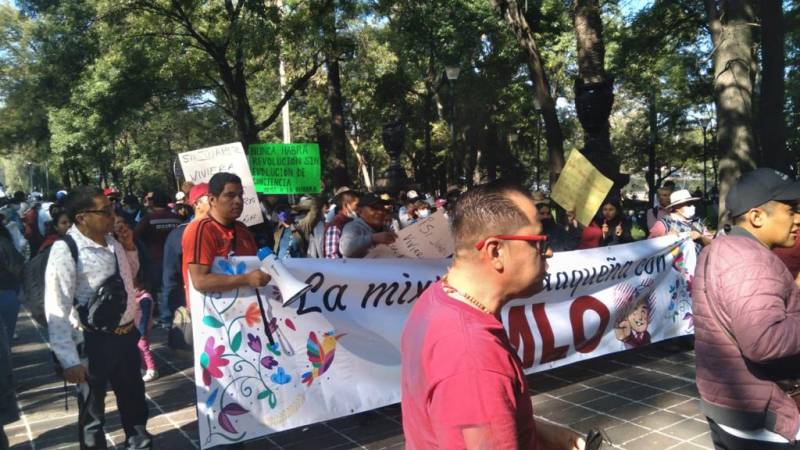 Al menos 10 mil hidalguenses en la “Marcha del pueblo”: Marco Antonio Rico