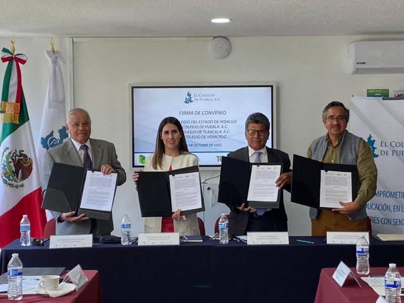 CEH colaborará con colegios de Puebla, Tlaxcala y Veracruz