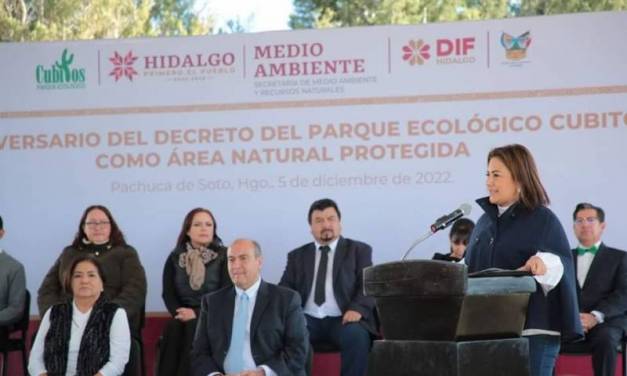 Celebran el 20 aniversario del Parque Ecológico de Cubitos